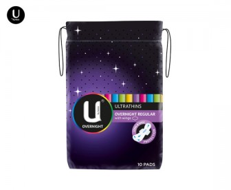 U by Kotex 高洁丝U牌 超薄护翼卫生巾 超长夜用型 10片装 不含荧光剂 U by Kotex 高洁丝U牌 超薄护翼卫生巾 超长夜用型 10片装 不含荧光剂